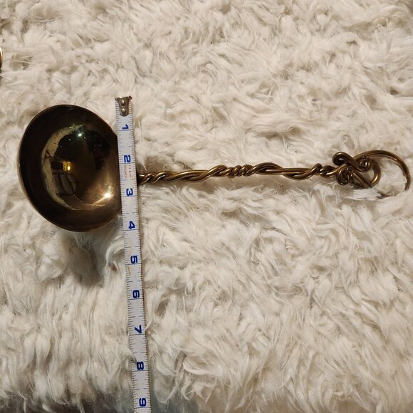 Vintage Handcrafted Brass Ladle By Joe Spoon 88 - Picture 4 of 10